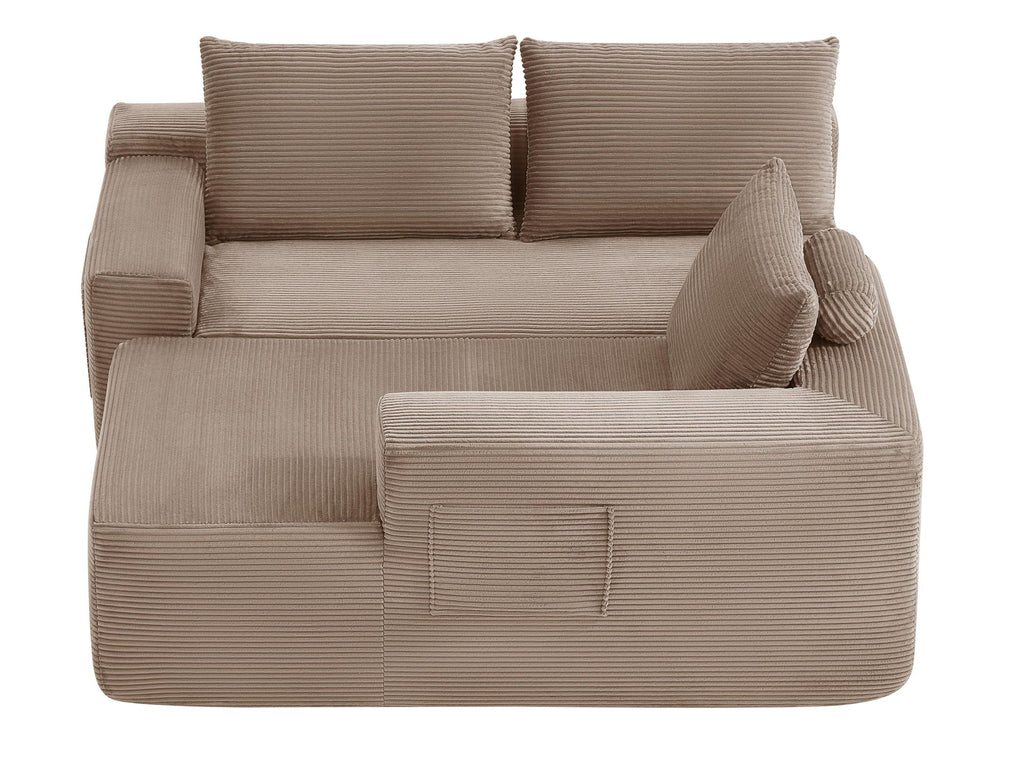 Cloud Sectional with Deep Seat and Right-Facing Chaise
