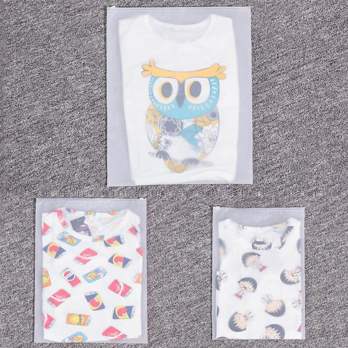 Coordinated Travel Packing Cube and Storage Bag Set