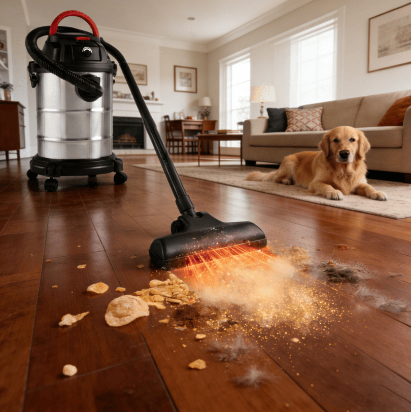 Three-Mode Wet-Dry Workshop Vacuum
