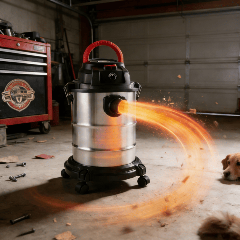 Three-Mode Wet-Dry Workshop Vacuum