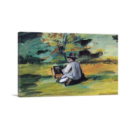 A Painter at Work 1875