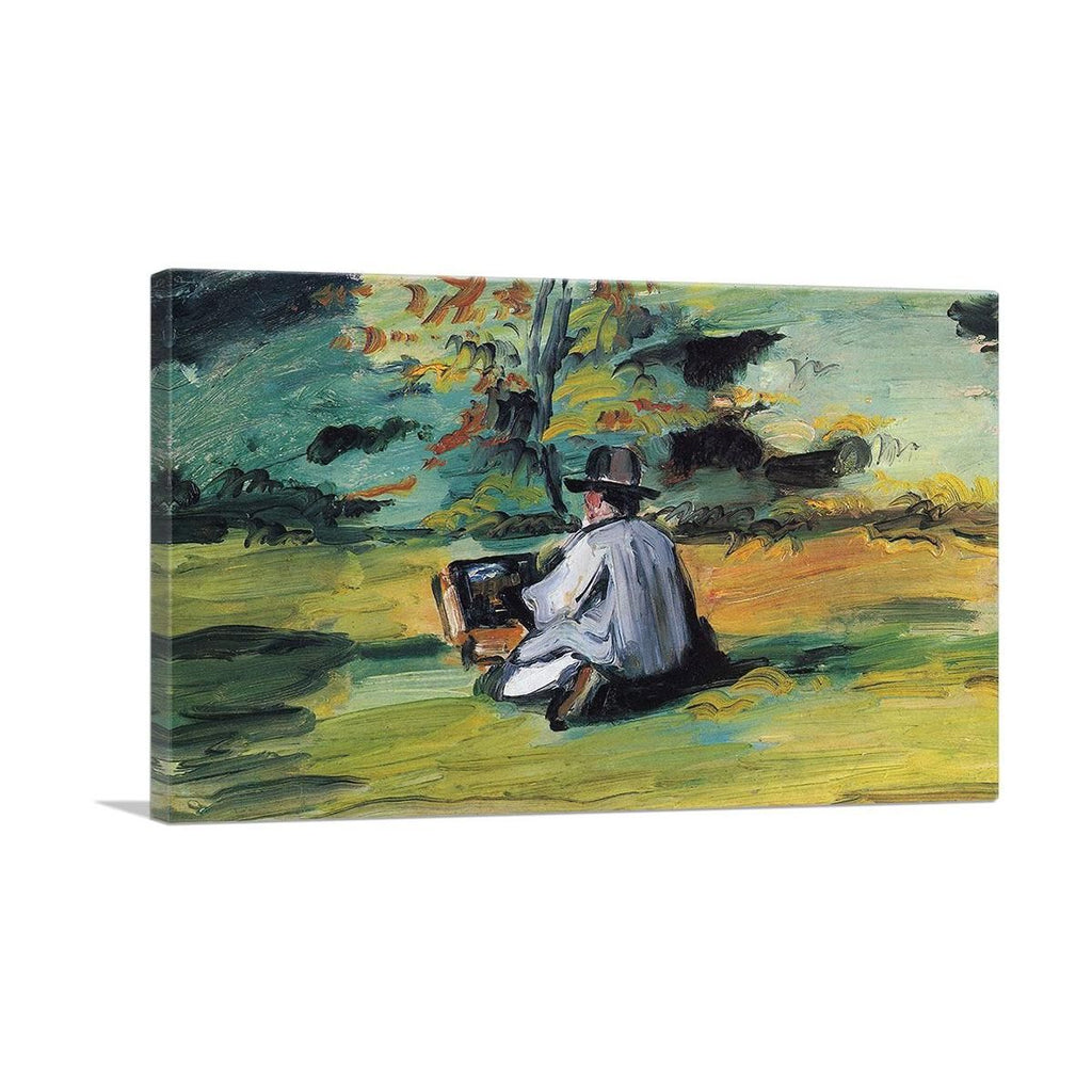 A Painter at Work 1875