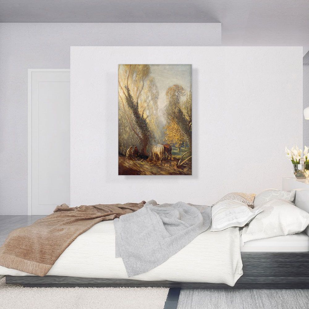 A Ploughman's Breakfast 1905 Canvas Art – Premium Wall Decor
