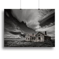 Abandoned Beachside House Coastal Wall Art