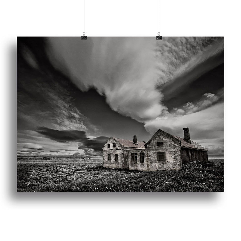 Abandoned Beachside House Coastal Wall Art