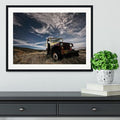 Abandoned Truck in the Countryside Framed Print