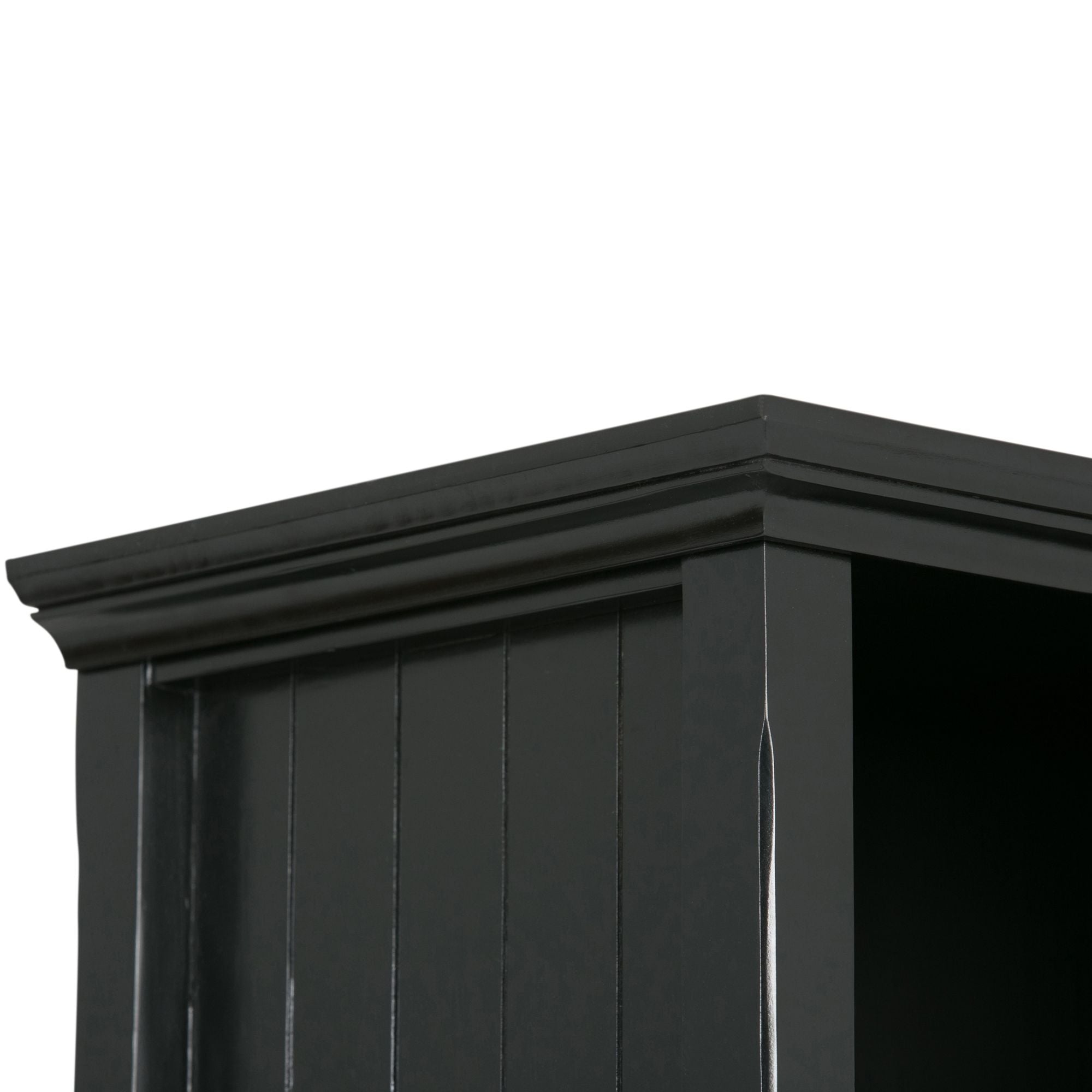 9-Cube Bookcase and Storage Unit – Black, Transitional Style