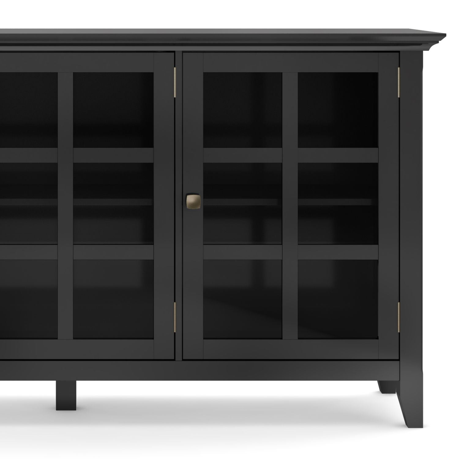 Wide Storage Cabinet with Adjustable Shelving