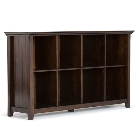 Acadian 8-Cube Sofa Table in Brunette Brown