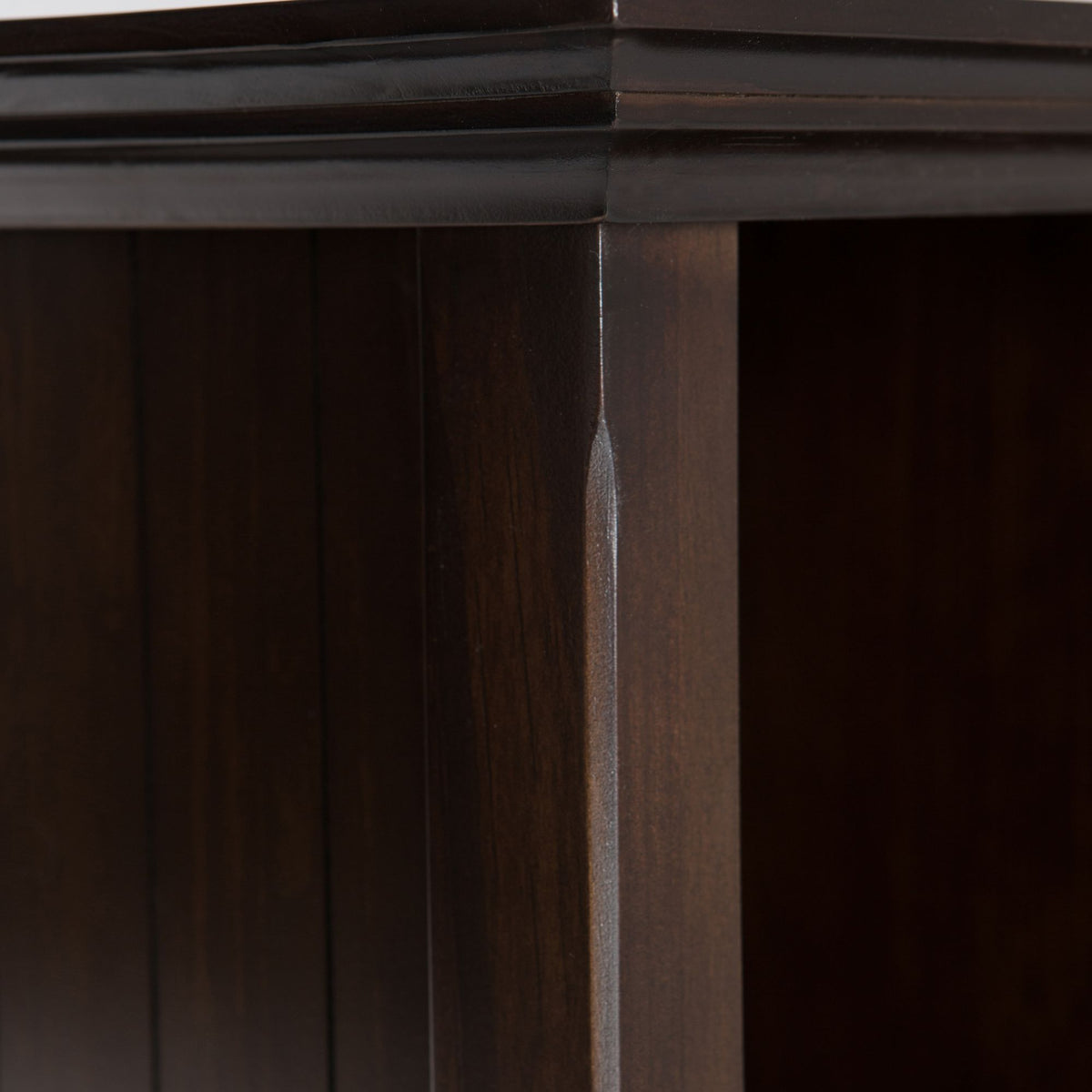 Acadian 8-Cube Sofa Table in Brunette Brown