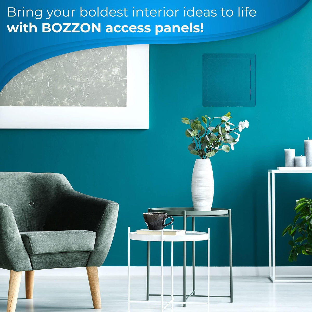 Low-Profile Drywall Access Door