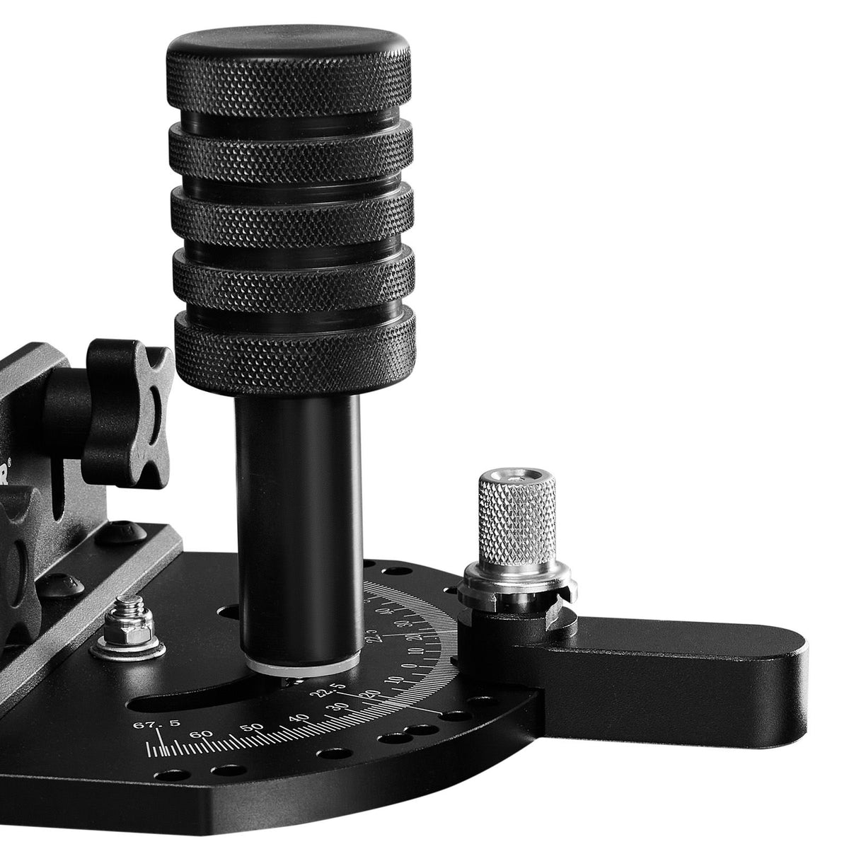 Adjustable Table Saw Miter Gauge with Positive Stops