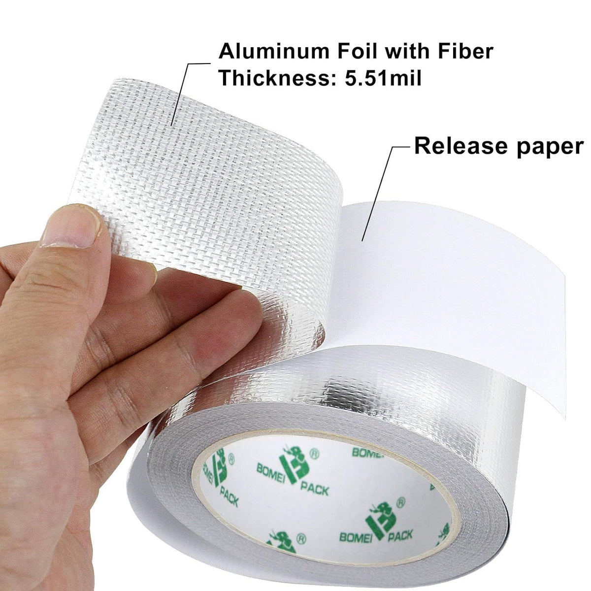 Reflective Adhesive Heat-Shield Tape for Thermal Barrier Projects