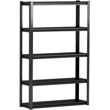 Adjustable Five-Tier Shelving for Flexible Storage