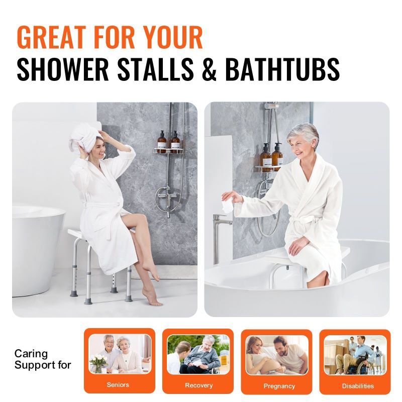 Adjustable Portable Bath Seat