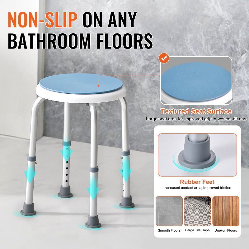 Adjustable Portable Bath Seat