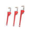 Versatile Adjustable Pipe Wrench Set for Plumbing and Household Repairs - As pic show / 14/18/24 in Set