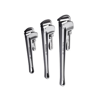Versatile Adjustable Pipe Wrench Set for Plumbing and Household Repairs
