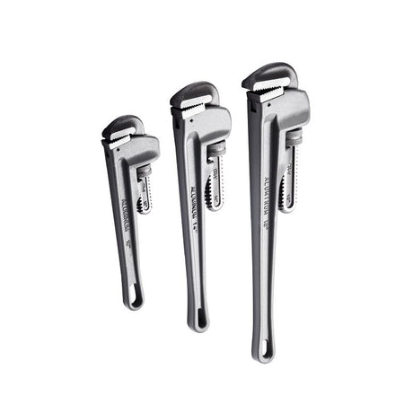 Versatile Adjustable Pipe Wrench Set for Plumbing and Household Repairs