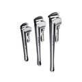 Versatile Adjustable Pipe Wrench Set for Plumbing and Household Repairs - As pic show / 10/14/18 in Set