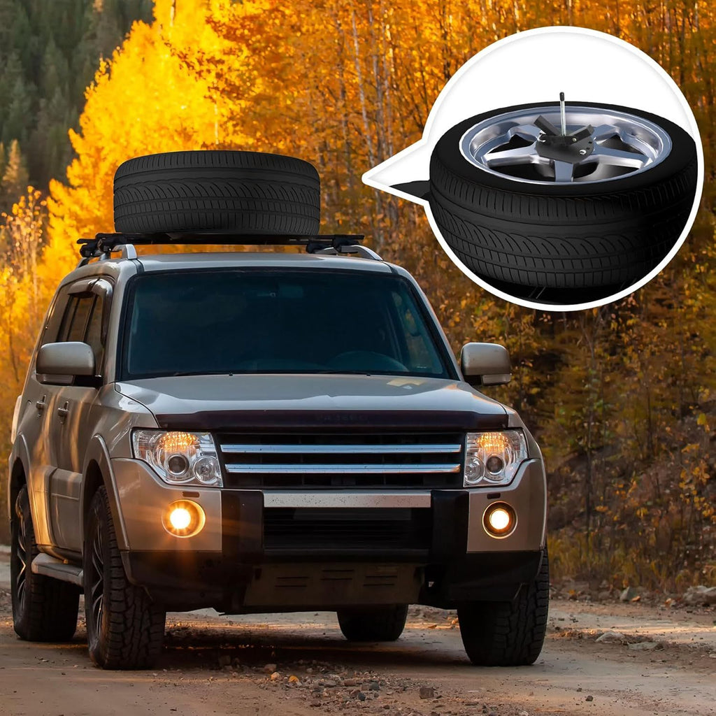 Adjustable Locking Roof Rack Spare Tire Carrier