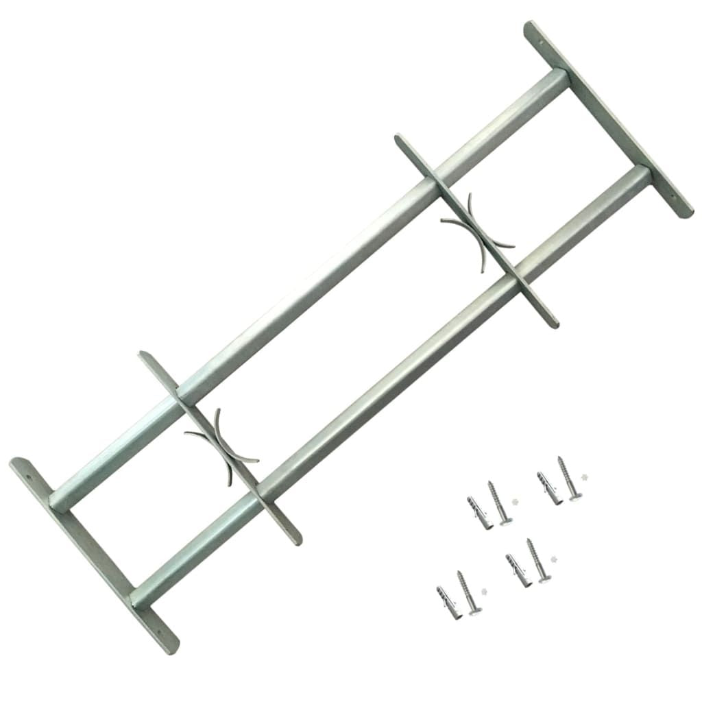 Adjustable Window Security Grilles with Decorative Detail