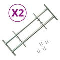 Adjustable Window Security Grilles with Decorative Detail