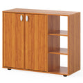 Flexible Shoe Storage with Open and Enclosed Sections