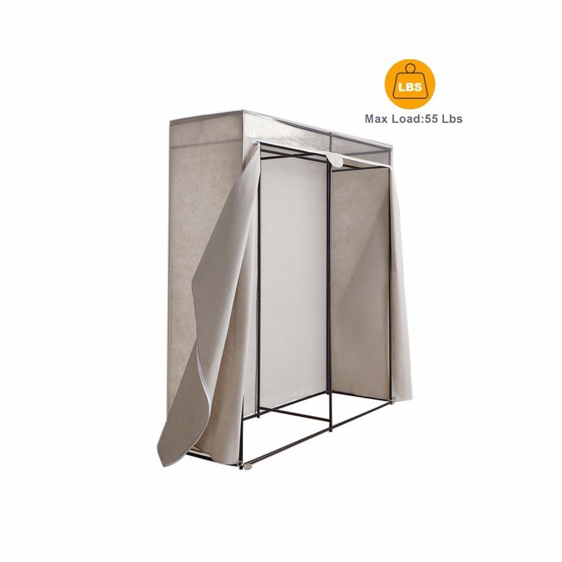 Extra Wide Single Tier Zippered Clothes Closet – Expand Your Closet Space