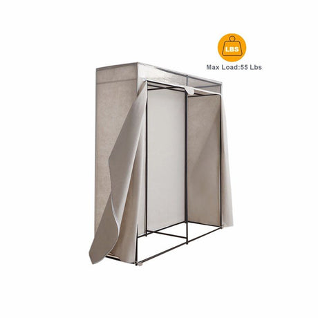 Extra Wide Single Tier Zippered Clothes Closet – Expand Your Closet Space