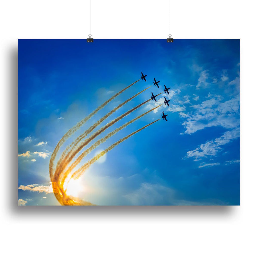 Aerobatic Team Performs Flight Wall Art