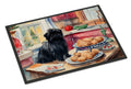 Affenpinscher Christmas Cookie Door Mat