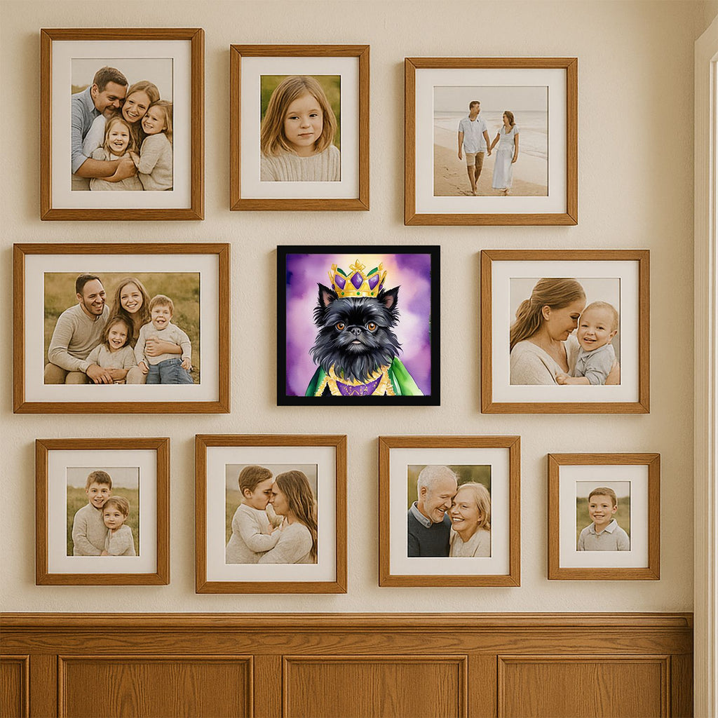 Framed Metal Print Wall Art – Square, Ready to Hang