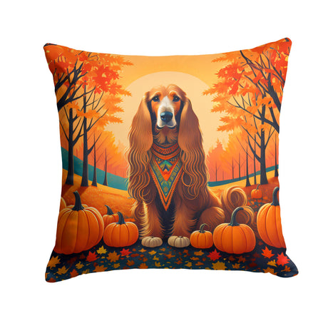 Afghan Hound Fall Decorative Throw Pillow