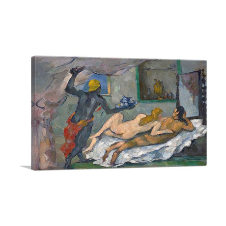 Afternoon in Naples 1875 Premium Canvas Art