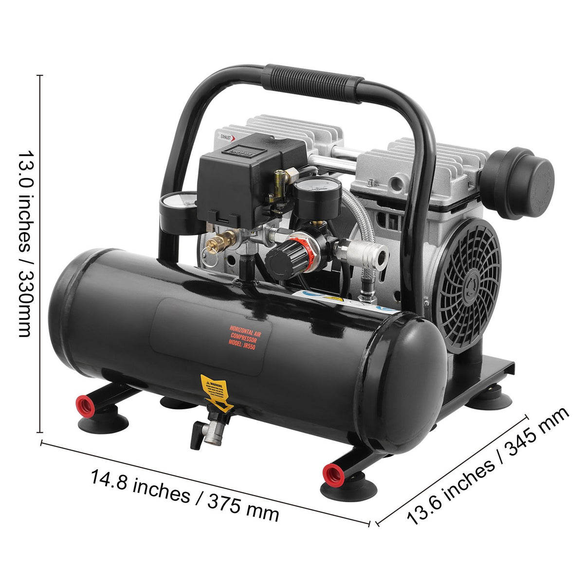 Portable Oil-Free Horizontal Air Compressor