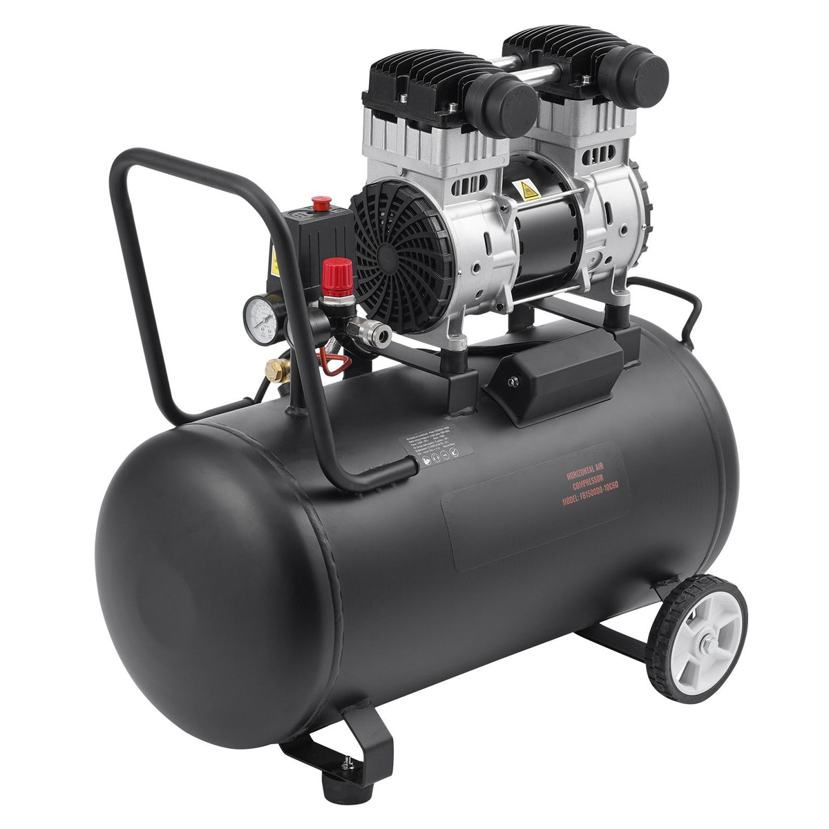 Oil-Free Horizontal Air Compressor for Workshop Tasks