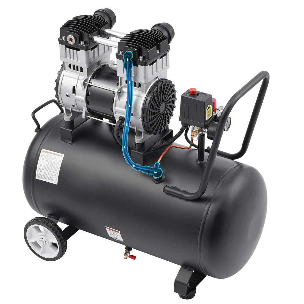 Oil-Free Horizontal Air Compressor for Workshop Tasks