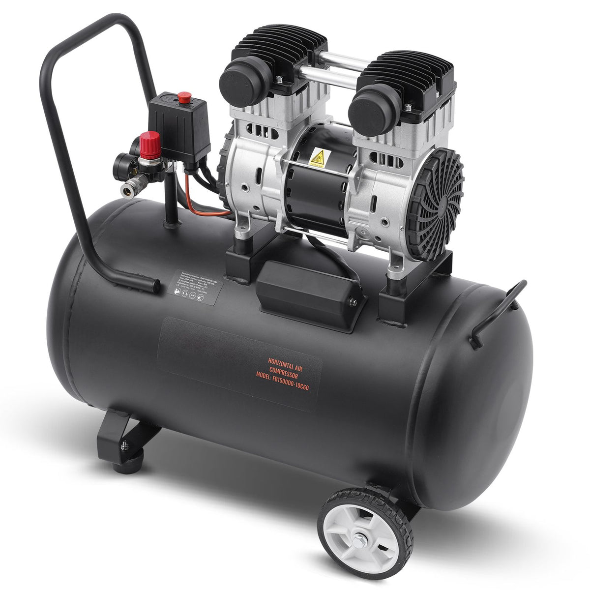 Oil-Free Horizontal Air Compressor for Workshop Tasks