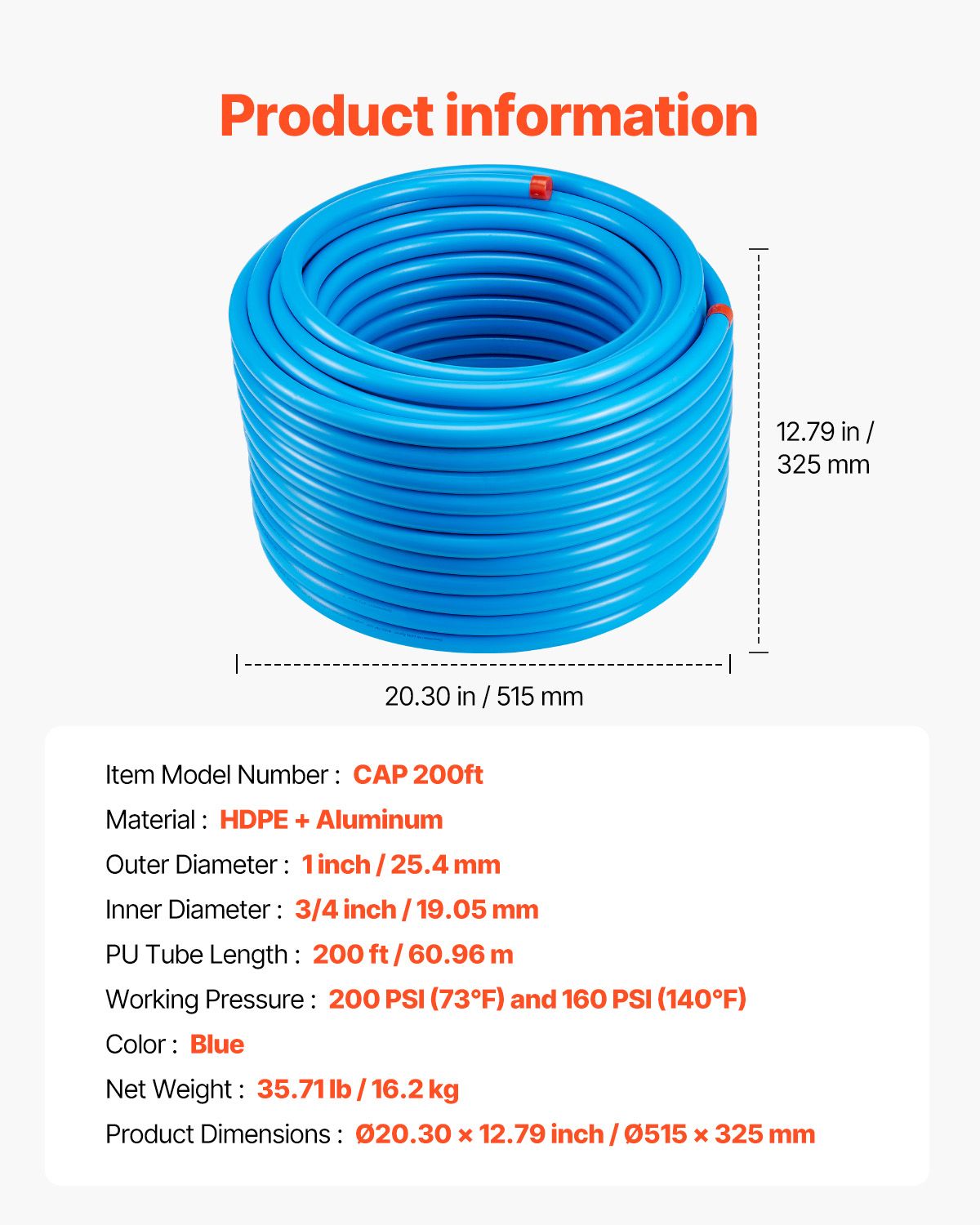 Compressed Air Line Installation Kit for Workshops
