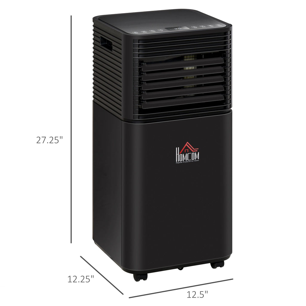 10,000 BTU Portable Air Conditioner with 4 Modes, 24-Hour Timer & Remote Control