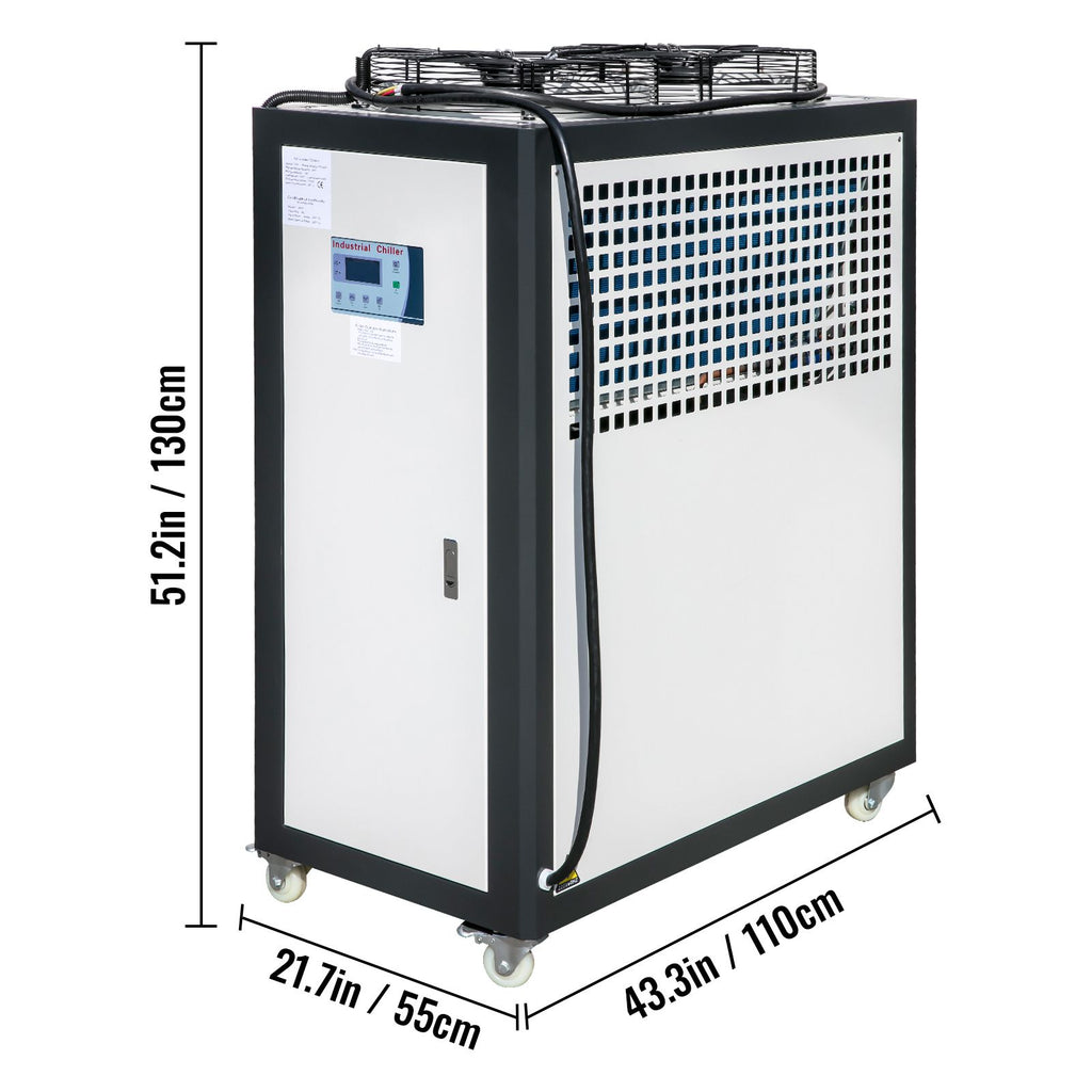 VEVOR Portable Air-Cooled Industrial Water Chiller