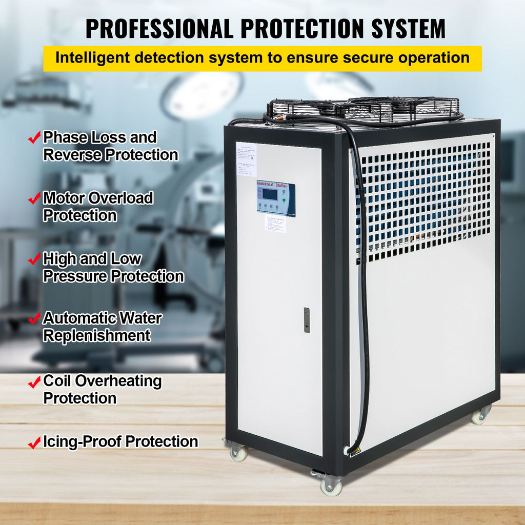 VEVOR Portable Air-Cooled Industrial Water Chiller