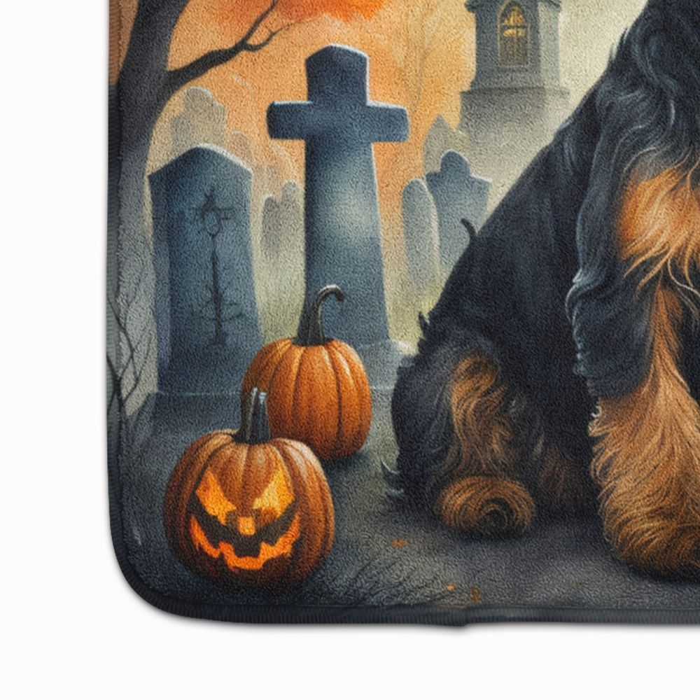 Airedale Terrier Halloween Kitchen and Bath Mat