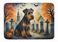 Airedale Terrier Halloween Kitchen and Bath Mat