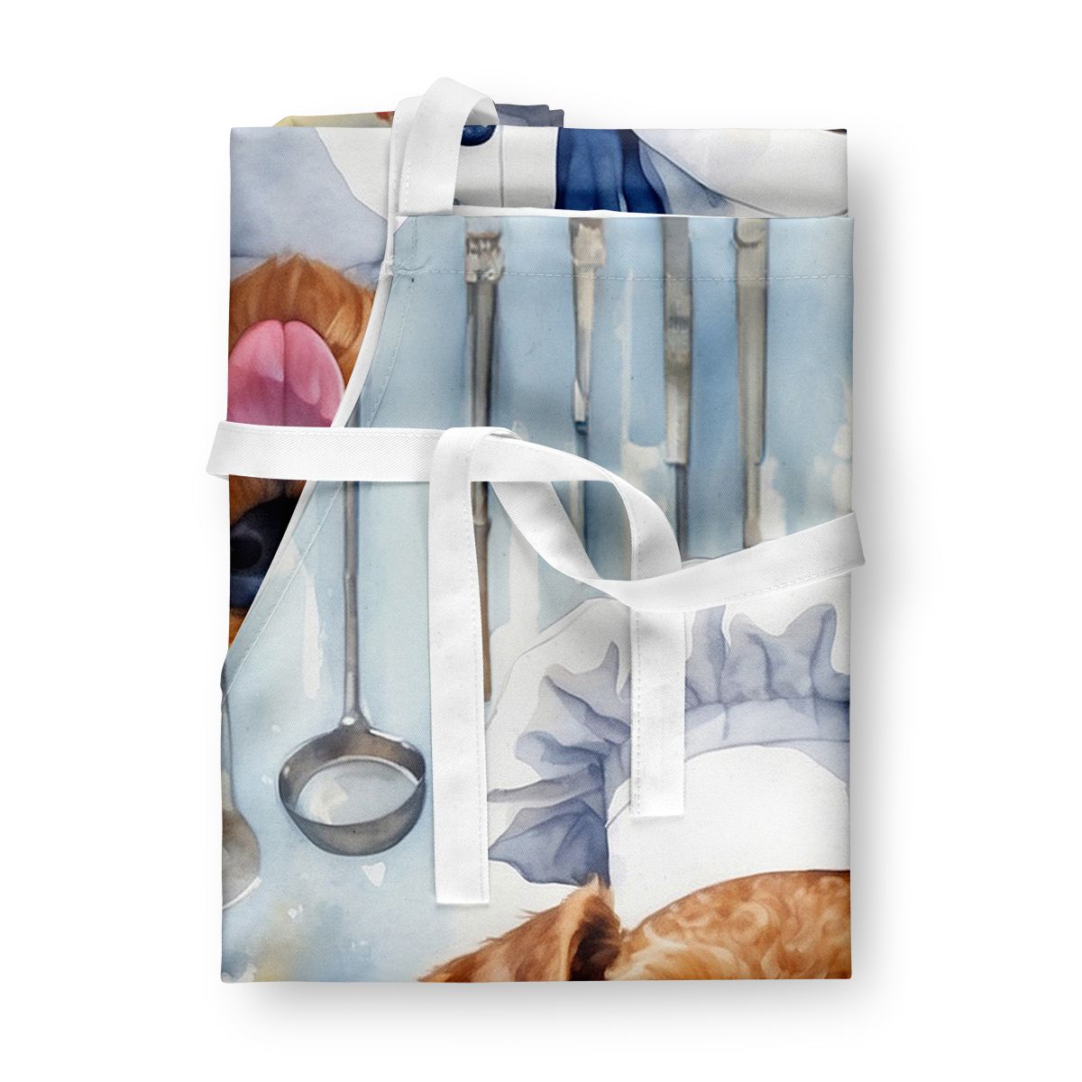 Airedale Terrier The Chef Bib Apron