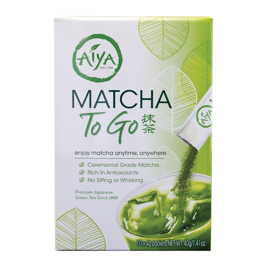 Aiya Matcha To Go Single-Serving Sticks