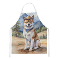 Akita Cowboy Welcome Bib Apron for Kitchen and Crafts