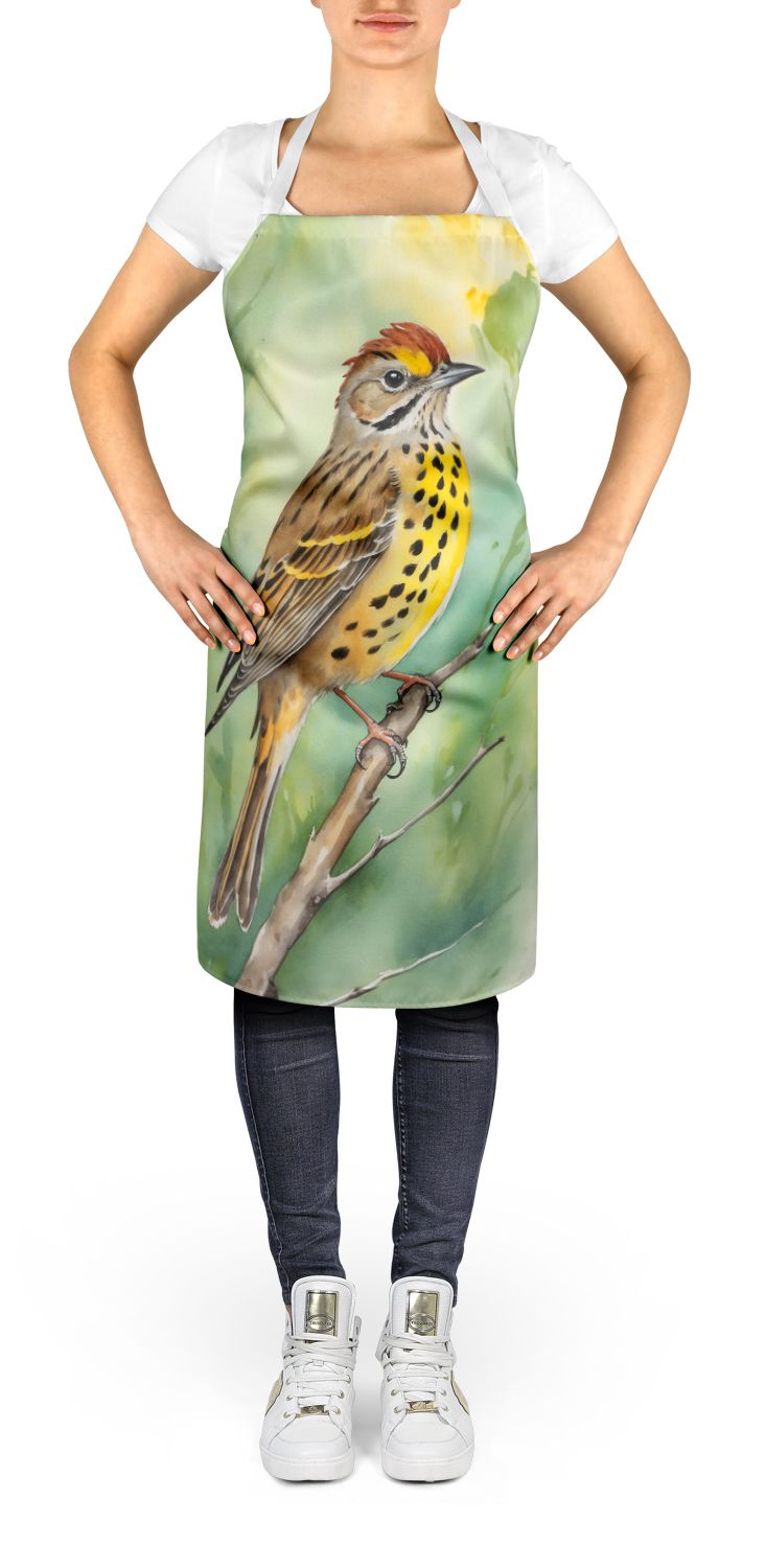 Alabama Yellowhammer Apron – Artistic Kitchen & Garden Apron for Adults