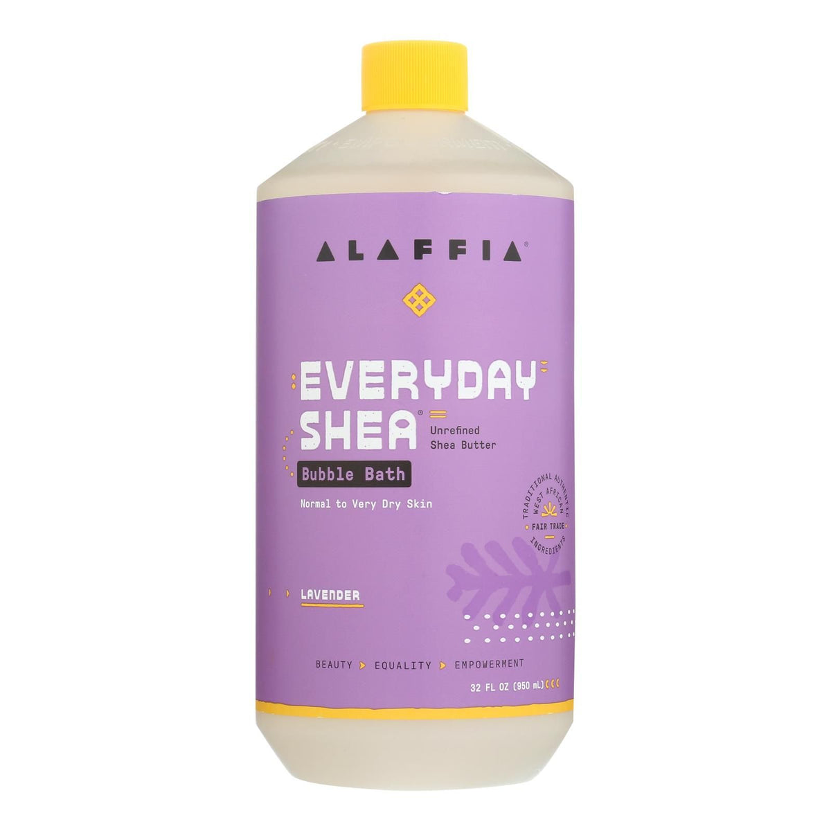 Alaffia Lavender Bubble Bath – Moisturizing & Vegan